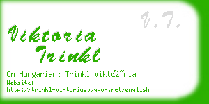 viktoria trinkl business card